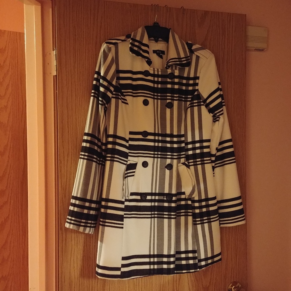New Black & White Coat :by BCX